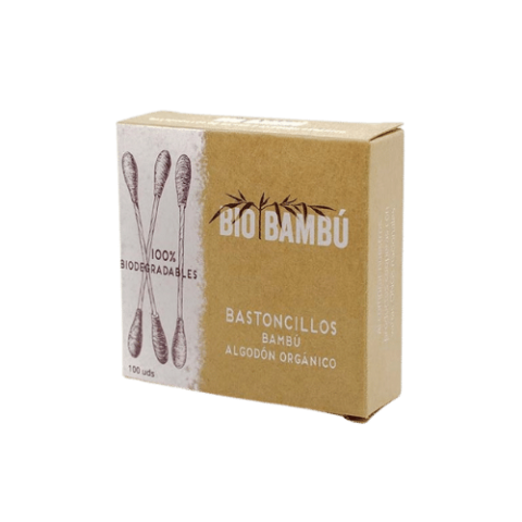 BASTONCILLOS LIMPIAOIDOS BAMBU 100U