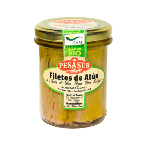 FILETES ATUN BOTE 195GR