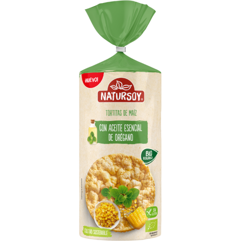 TORTITAS MAIZ OREGANO 180GR