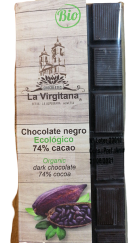 CHOCOLATE NEGRO 74% CACAO