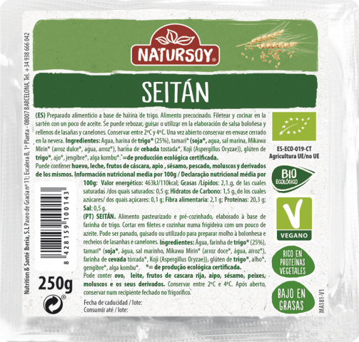 SEITAN FRESCO 250GR