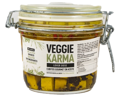 QUESO VEGANO FETA EN ACEITE OLIVA