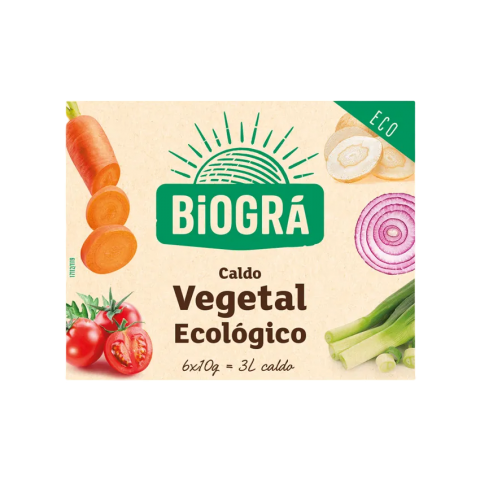 CALDO VEGETAL CUBITOS 60 GR