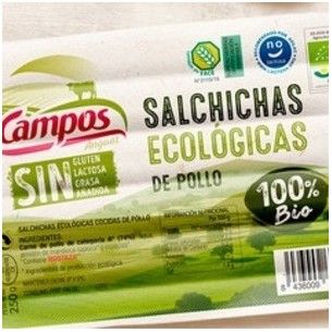 SALCHICHA FRANKFURT DE POLLO 250GR